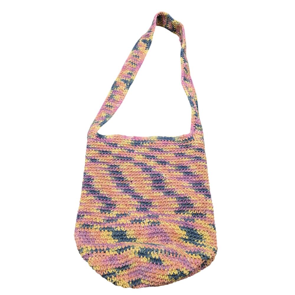 Wild Fable Knit Colorful Boho Hobo Crossbody Bag - Picture 2 of 9